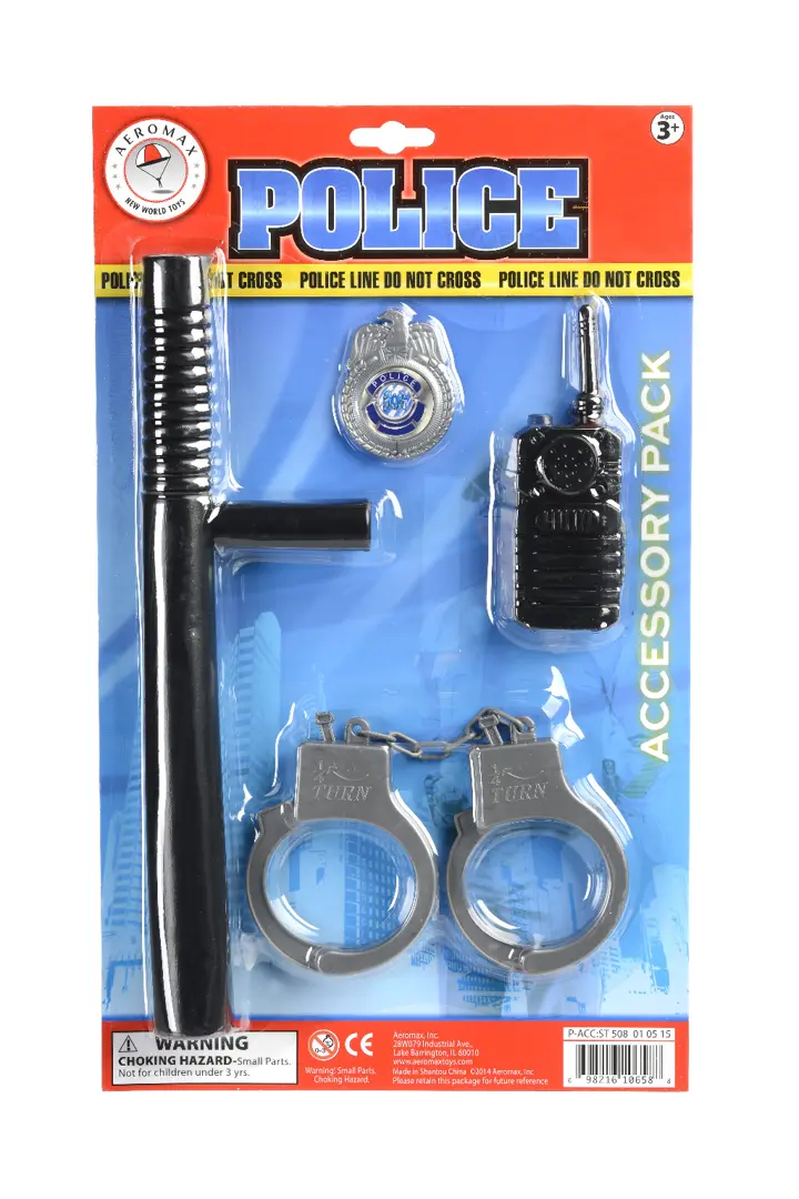 Wholesale Police Officer Accessory Set(6x$4.10)