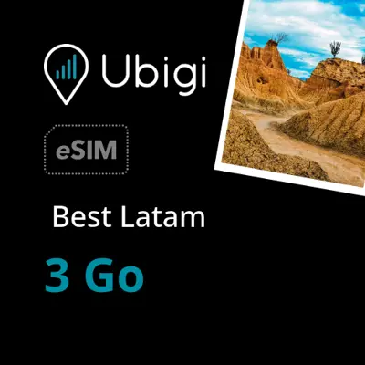 Oneoff Forfait eSIM prépayée - 3Go | Ubigi
