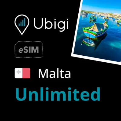 Malta Prepaid eSIM data plan - Unlimited| Ubigi