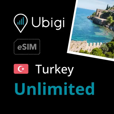 Turkey Prepaid eSIM data plan - Unlimited| Ubigi