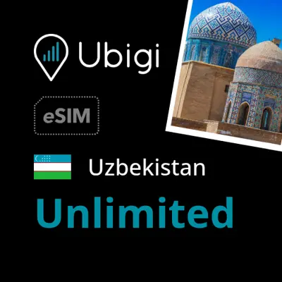 Uzbekistan Prepaid eSIM data plan - Unlimited| Ubigi